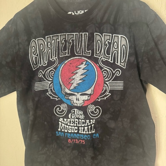 GRATEFUL DEAD Liquid Blue Great American Music Hall San Francisco Graphic Tee M - Picture 8 of 10